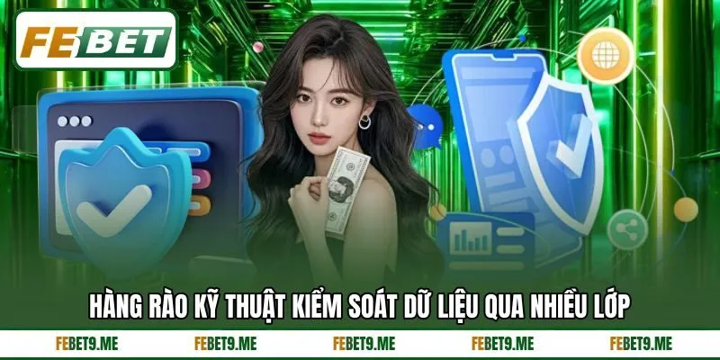 Hàng rào kỹ thuật kiểm soát dữ liệu qua nhiều lớp