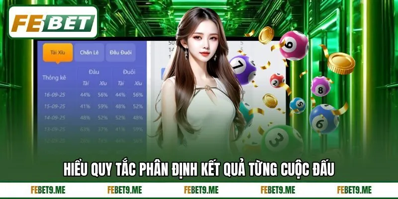 Hiểu quy tắc phân định kết quả từng cuộc đấu