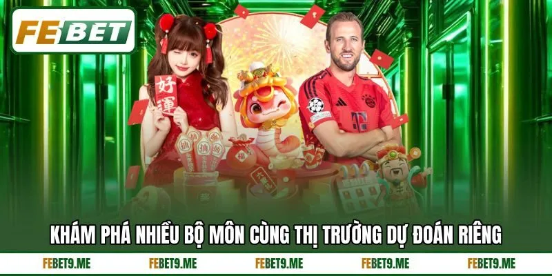 Khám phá nhiều bộ môn cùng thị trường dự đoán riêng Khám phá nhiều bộ môn cùng thị trường dự đoán riêng