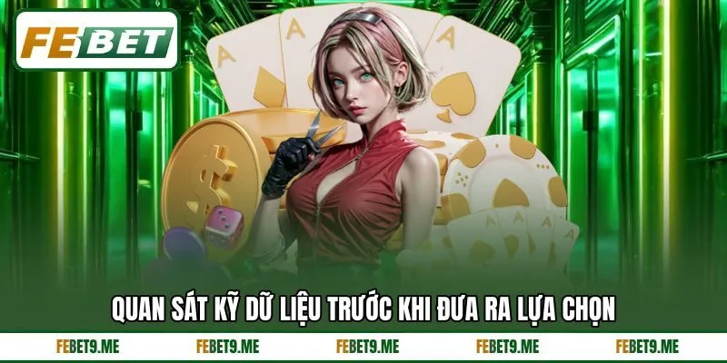 Quan sát kỹ dữ liệu trước khi đưa ra lựa chọn Quan sát kỹ dữ liệu trước khi đưa ra lựa chọn